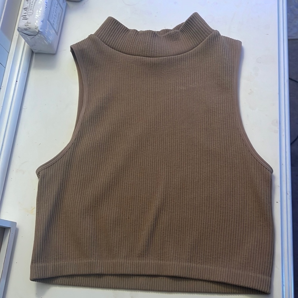 Tan Crop Top (Not Worn)